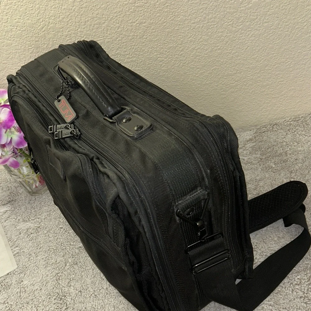 TUMI Black Men's Briefcase